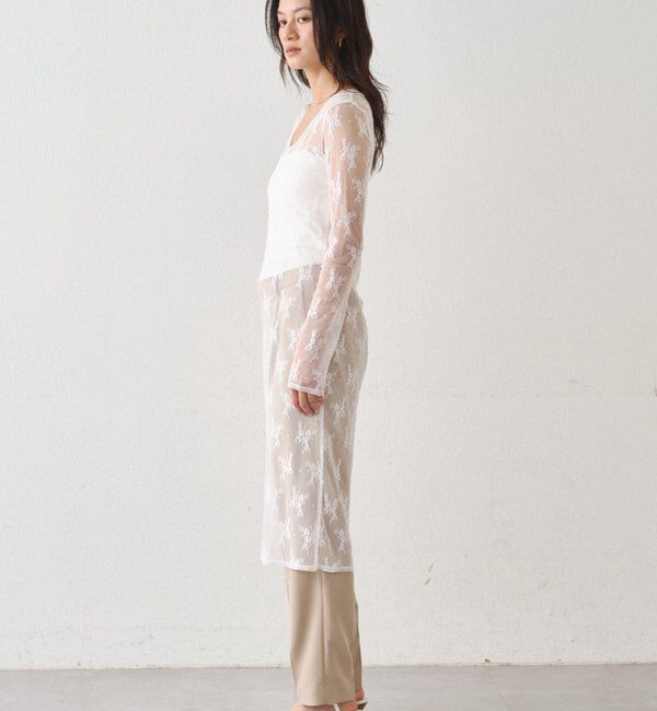  「カットレースチュニック」|Tシャツ・カットソー|