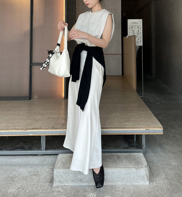  「【サイズ展開あり・新色/ブラウン】バイアススカート」|スカート|