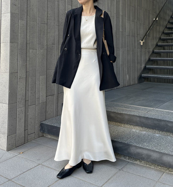  「【サイズ展開あり・新色/ブラウン】バイアススカート」|スカート|