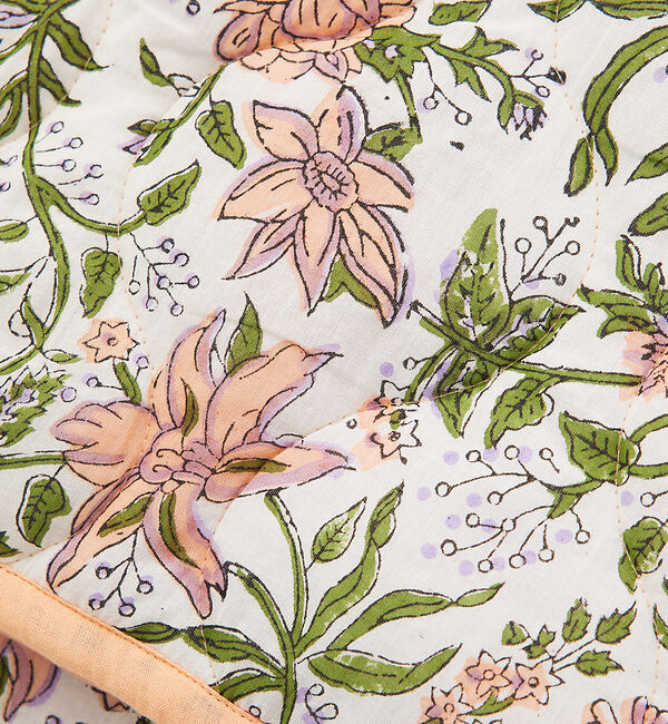 collex「ブロックプリント キルトブランケット 140&times;200」|ブランケット|