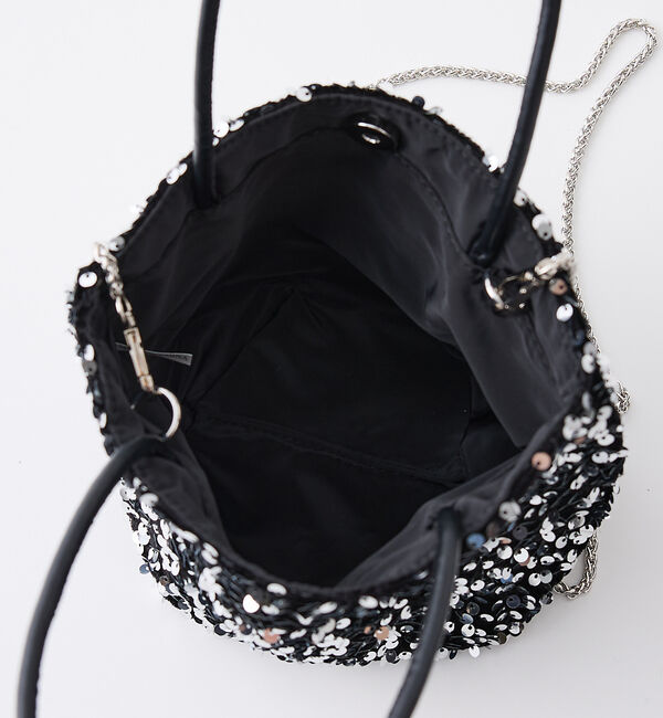collex「【WEB限定】スパンコール2WAYミニトートバッグ」|ショルダー・メッセンジャー|