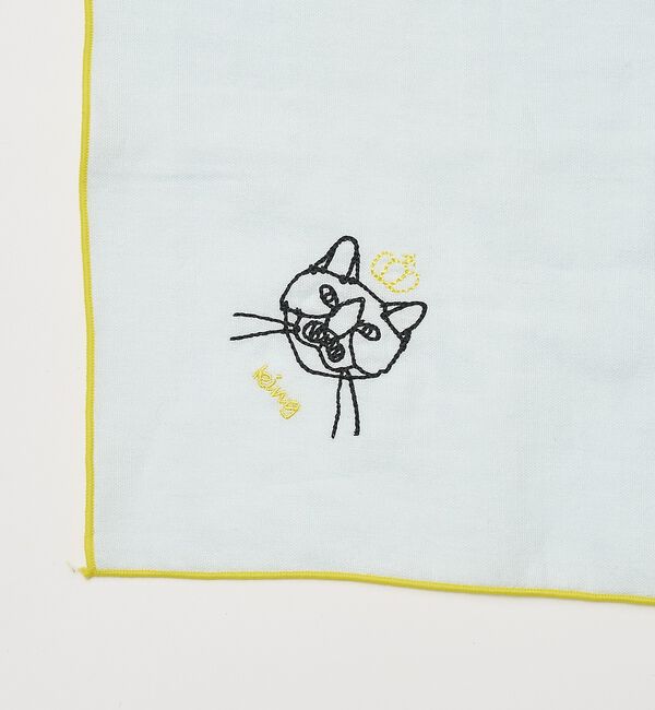 collex「【＋HAyU fabric】 Wガーゼハンカチ 約45&times;45cm」|ハンカチ|