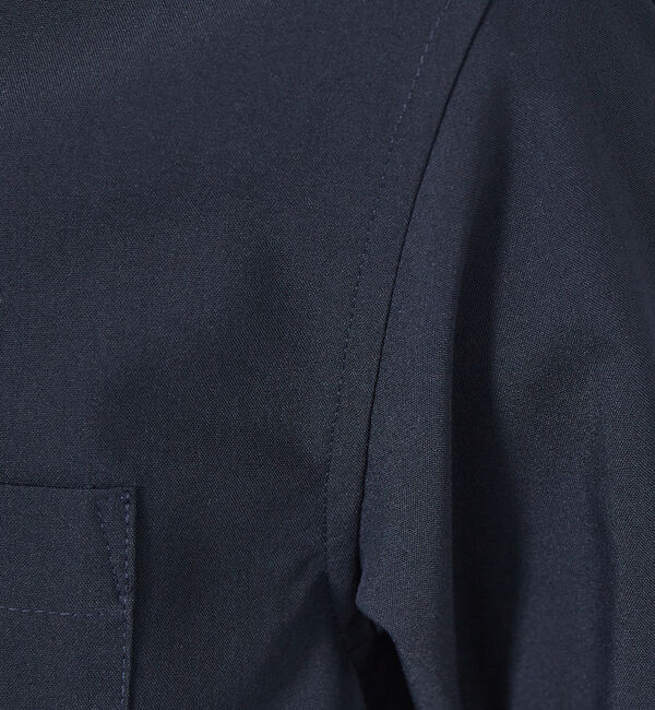 ABAHOUSE「【定番】ストレッチ ノーカラー Vネック シャツ」|シャツ・ブラウス|