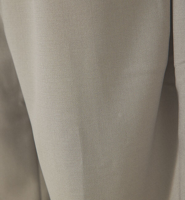 ABAHOUSE「【セットアップ対応】サイドタック ストレッチ ワイドパンツ」|チノ|