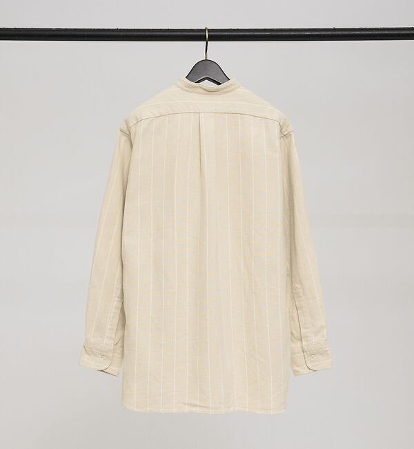 ABAHOUSE「【別注】Individualized shirts バンドカラーシャツ」|シャツ・ブラウス|