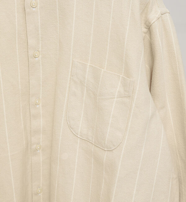 ABAHOUSE「【別注】Individualized shirts バンドカラーシャツ」|シャツ・ブラウス|
