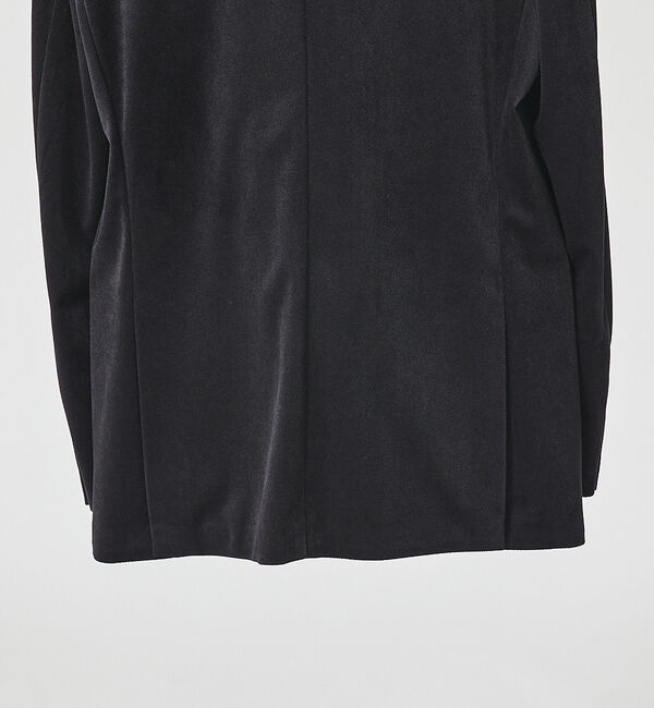 ABAHOUSE「【セットアップ対応/FLEX JACKET】ベロア ツイル & コールプリント」|テーラードジャケット|