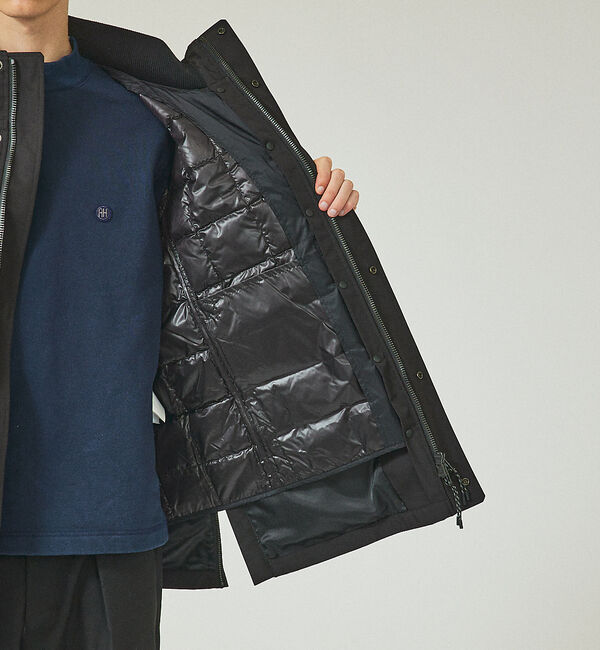 ABAHOUSE「【TAION / タイオン】コラボレーション 3WAY フーデットブルゾン /」|ブルゾン・スタジャン|