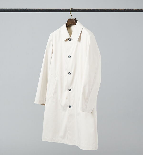 ABAHOUSE「【LIMONTA】マルチファンクション バルカラーコート/ステンカラーコート」|ステンカラーコート|ライトベージュ