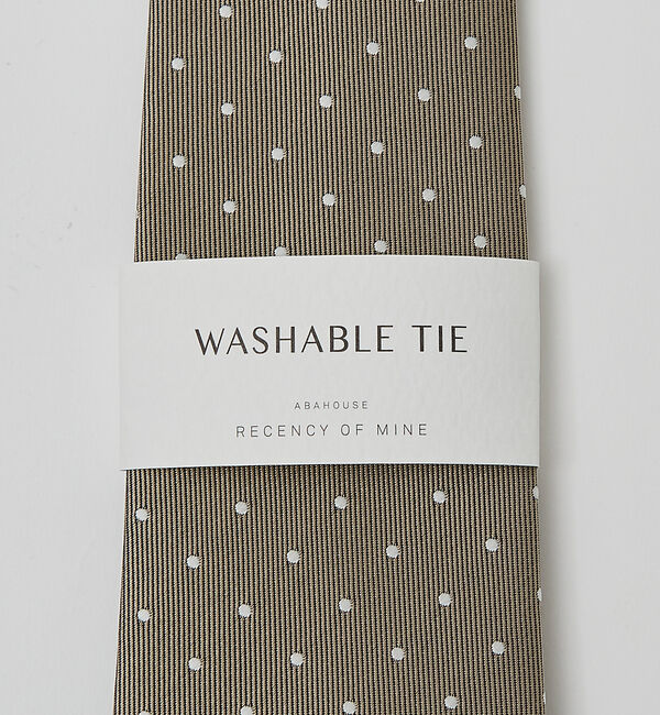 ABAHOUSE「【ウォッシャブル】ドット ネクタイ」|ネクタイ・蝶ネクタイ|