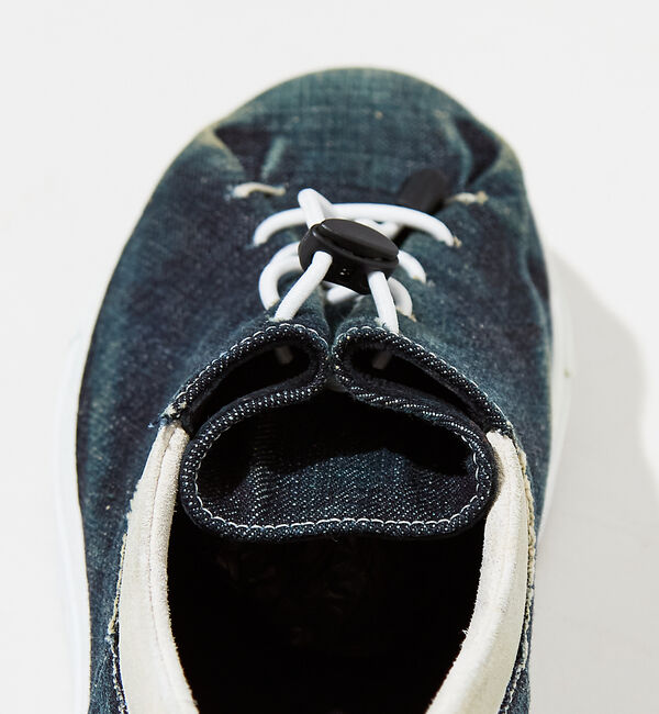 alfredoBANNISTER「【デニム】ドローコード スニーカー」|スニーカー|