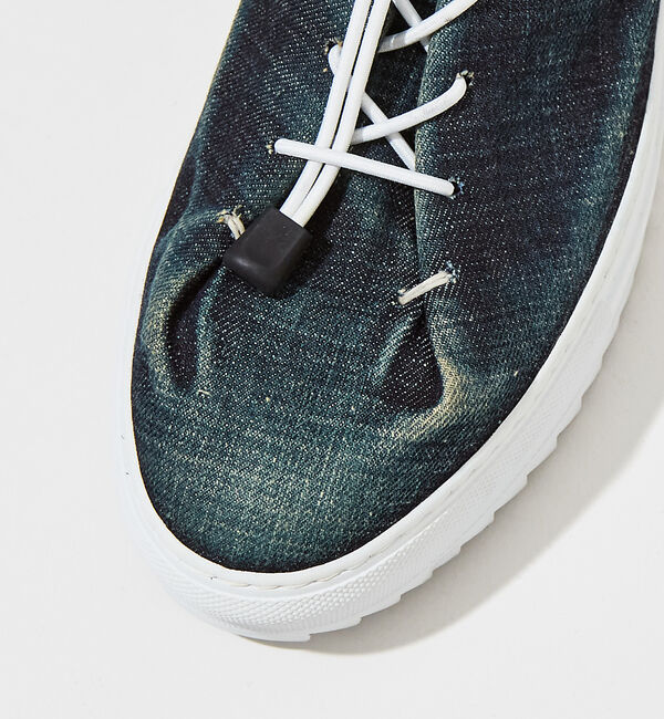 alfredoBANNISTER「【デニム】ドローコード スニーカー」|スニーカー|