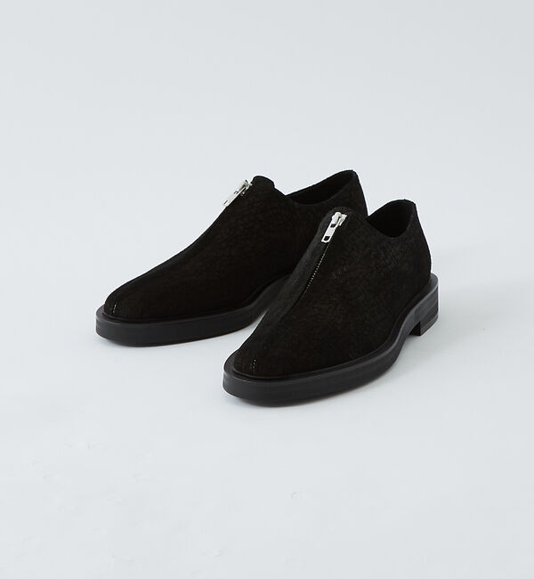 alfredoBANNISTER「センター ジップ パターン レザーシューズ」|その他|