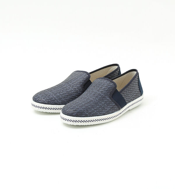 alfredoBANNISTER「【berevere別注】エラスティック サマースリッポン」|スニーカー|