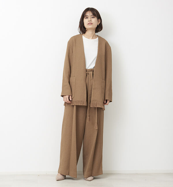 Rouge vif「【CURRENTAGE】ノーカラージャケット」|ノーカラージャケット|