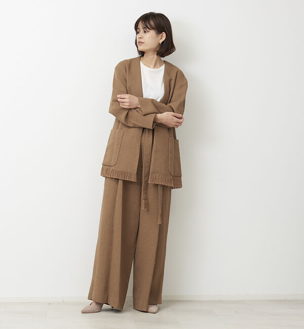 Rouge vif「【CURRENTAGE】ノーカラージャケット」|ノーカラージャケット|