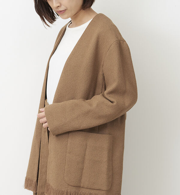 Rouge vif「【CURRENTAGE】ノーカラージャケット」|ノーカラージャケット|