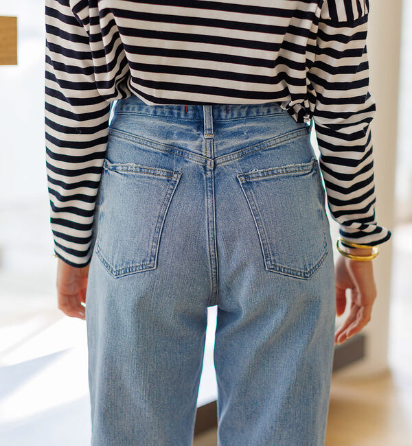 Rouge vif「【RED CARD/レッドカード】One-Day ルーズストレート デニム」|デニム|