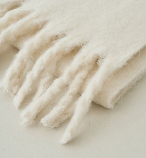 Rouge vif「【一部店舗限定】ボリュームフリンジマフラー/ストール」|マフラー|