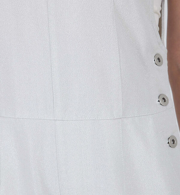 qualite「ラメデニムオールインワン」|オールインワン|