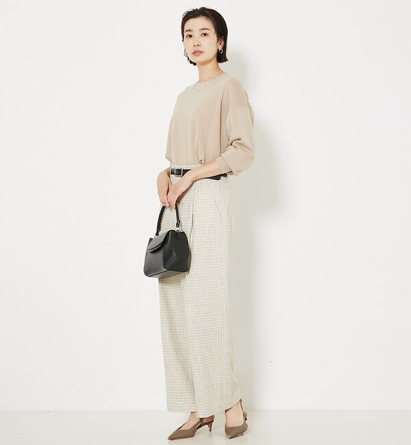 qualite「ミックスカラーツイードパンツ」|その他|