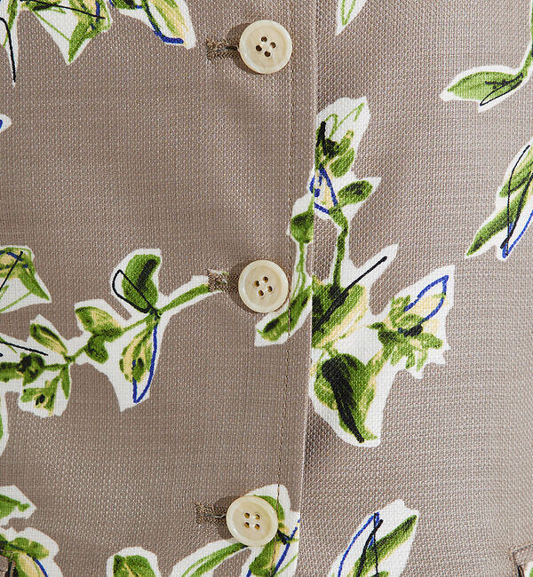 qualite「ブッチャーフラワーノースリーブ」|キャミソール|