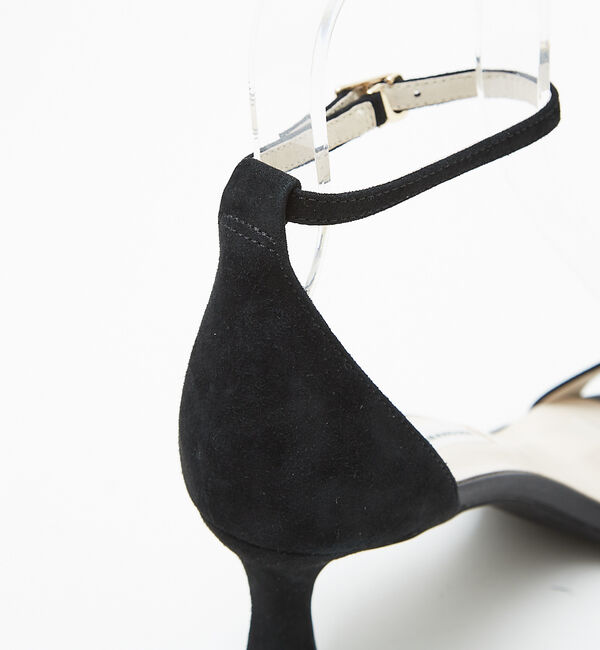 AU BANNISTER「アンクルストラップ スクエアトゥサンダル」|サンダル|