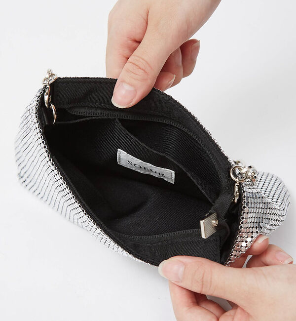 LOWELL things「●SOEUR/メタルミニポシェット」|クラッチバッグ|