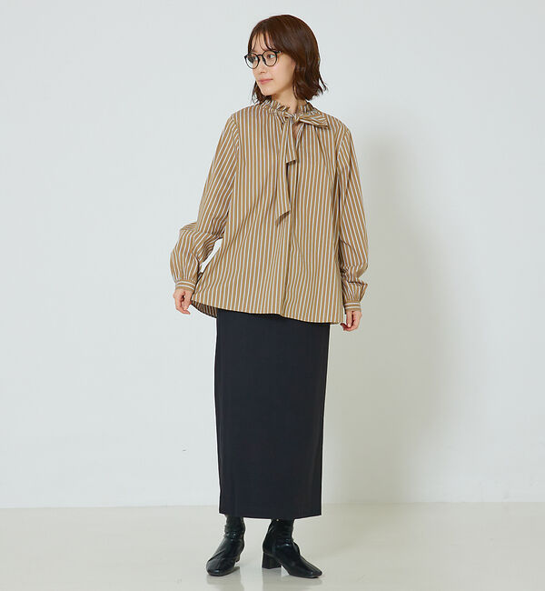 abahouse mavie「【セットアップ対応】ウォームジャージータイトスカート」|スカート|