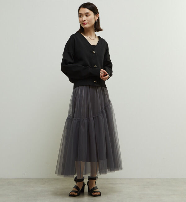 Soffitto「2WAYチュールスカート」|スカート|