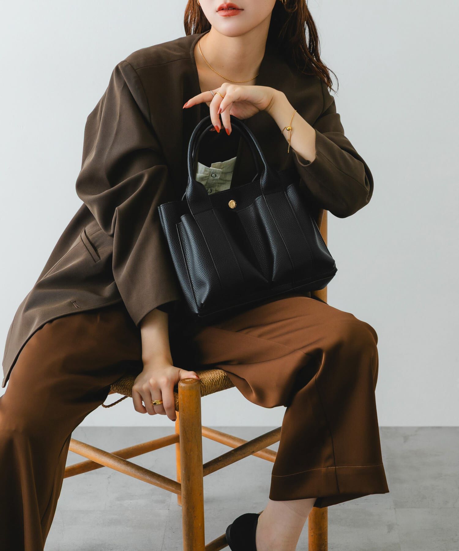 RODE SKO「プチダブルポケットトートバッグ」|トートバッグ|