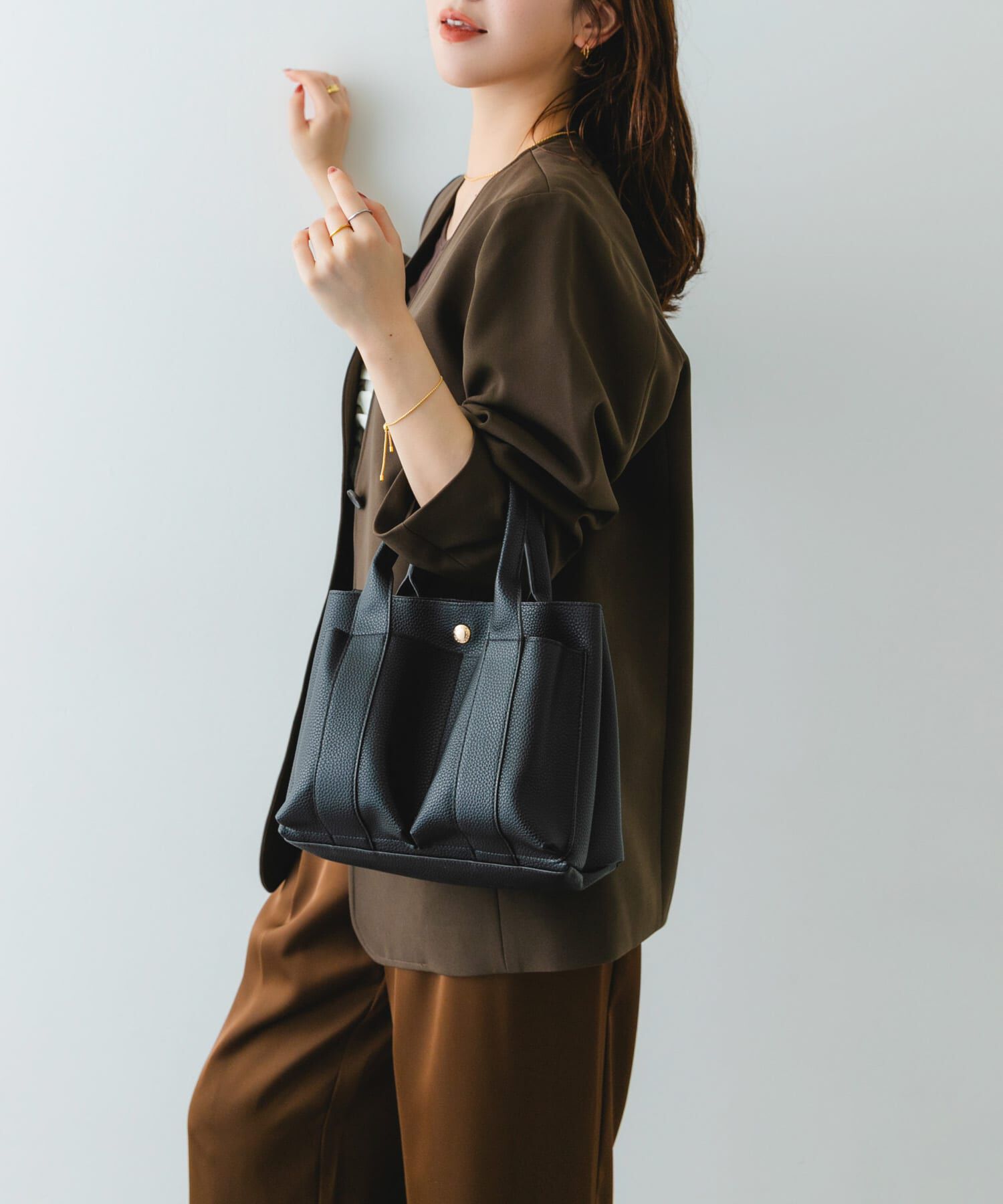 RODE SKO「プチダブルポケットトートバッグ」|トートバッグ|