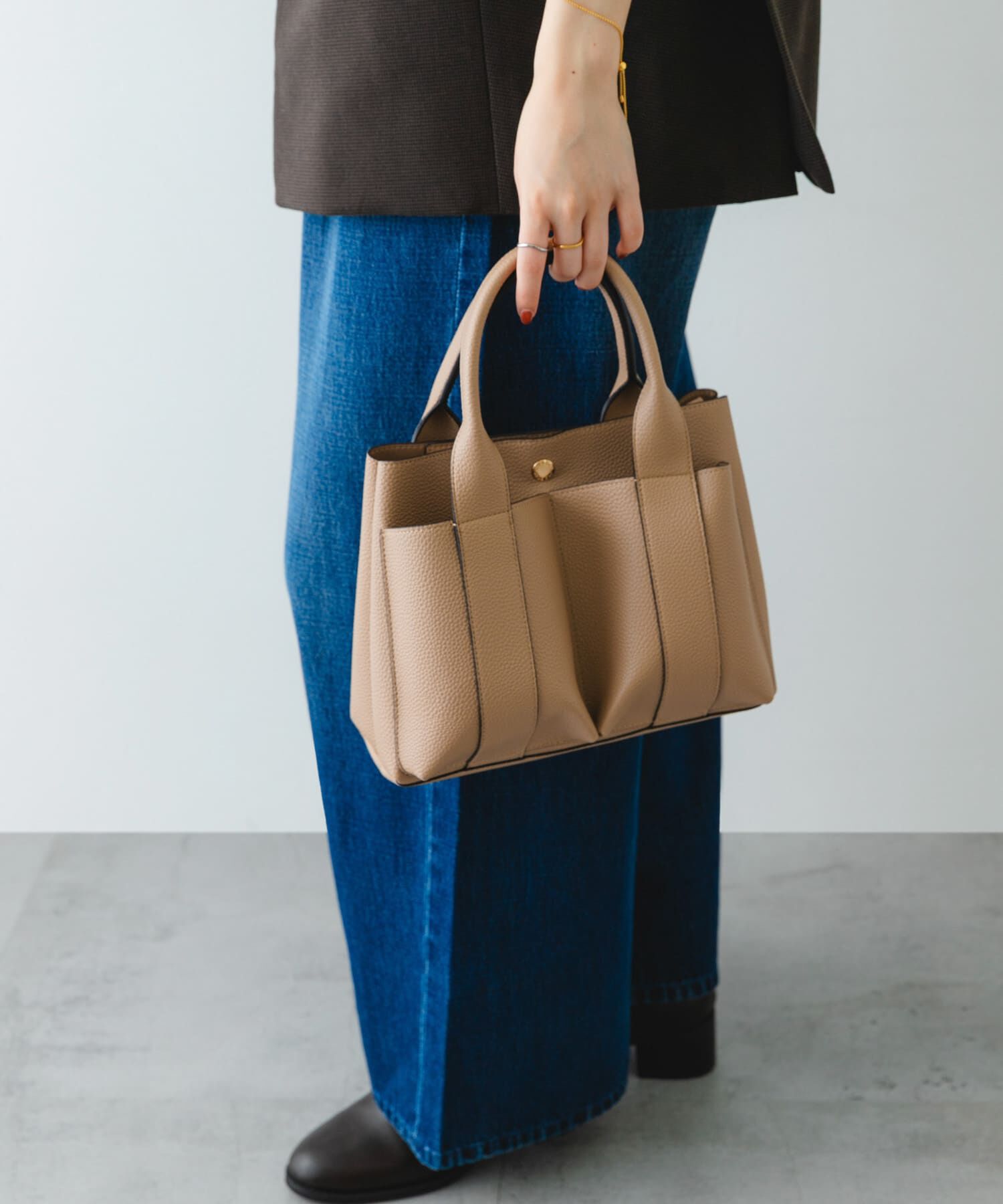 RODE SKO「プチダブルポケットトートバッグ」|トートバッグ|