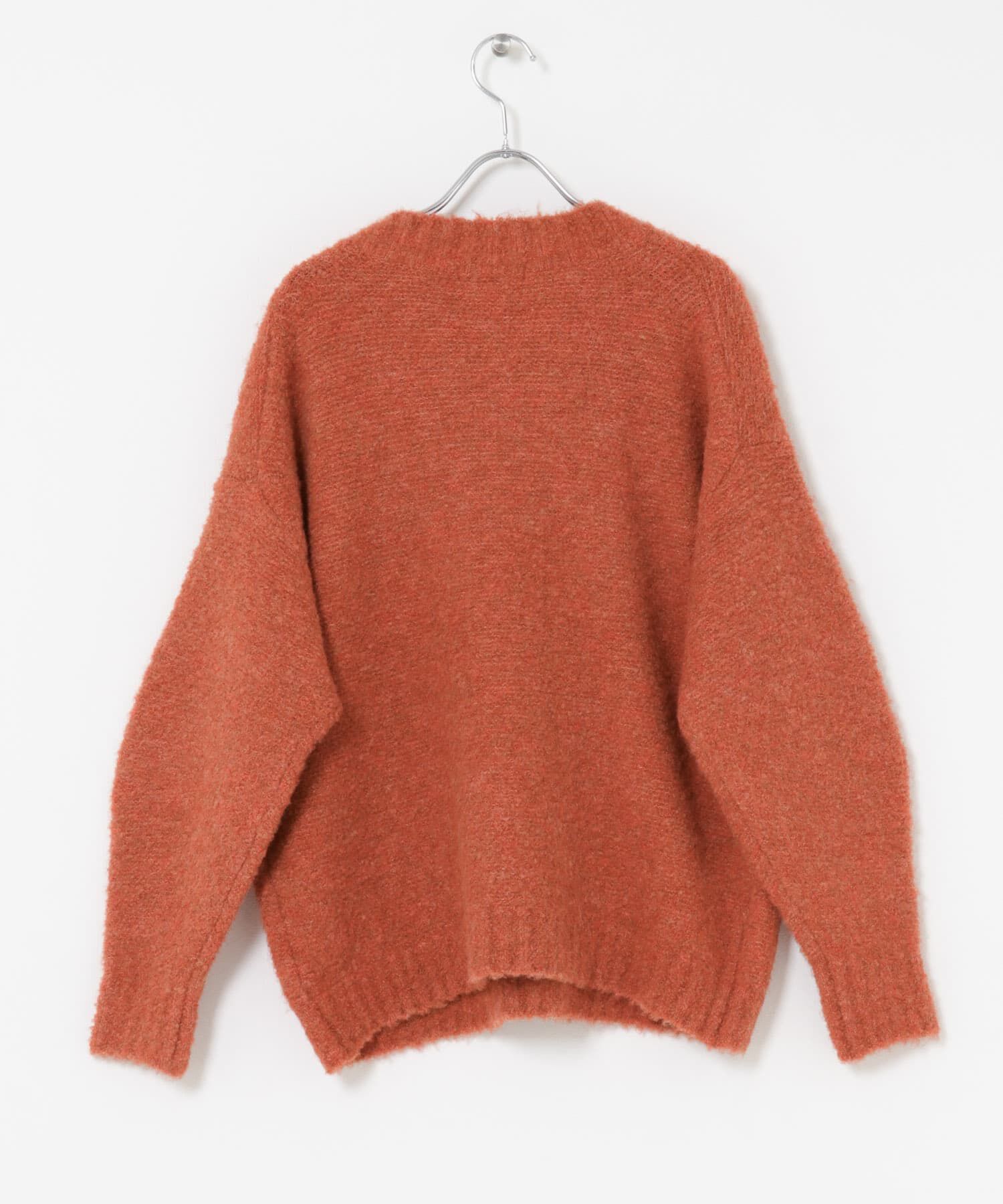 URBAN RESEARCH ROSSO「『WEB限定』Vネックカーブスリーブニット」|ニット・セーター|