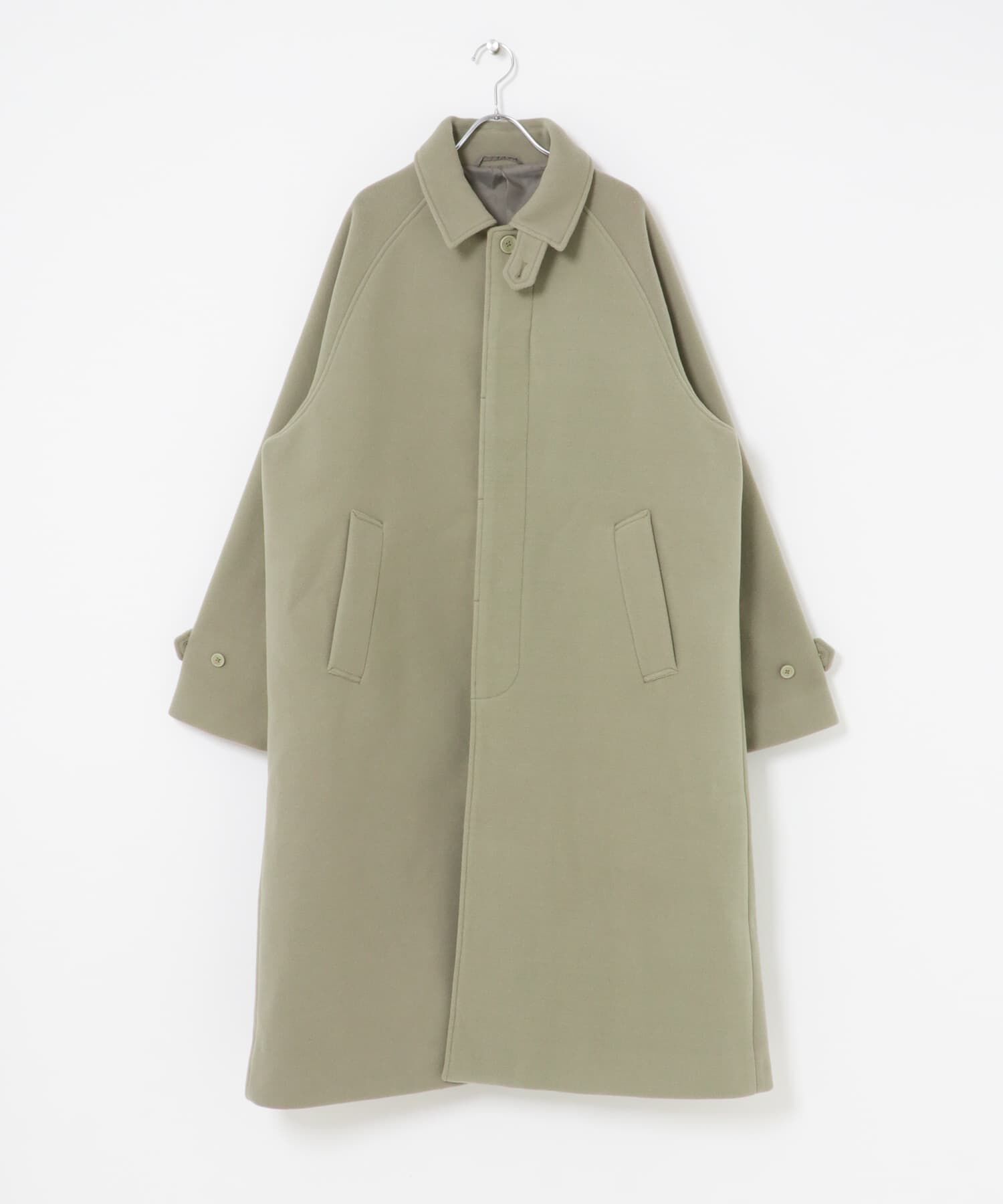 SENSE OF PLACE by URBAN RESEARCH「『ユニセックス』バルマカーンルーズコート」|ノーカラーコート|