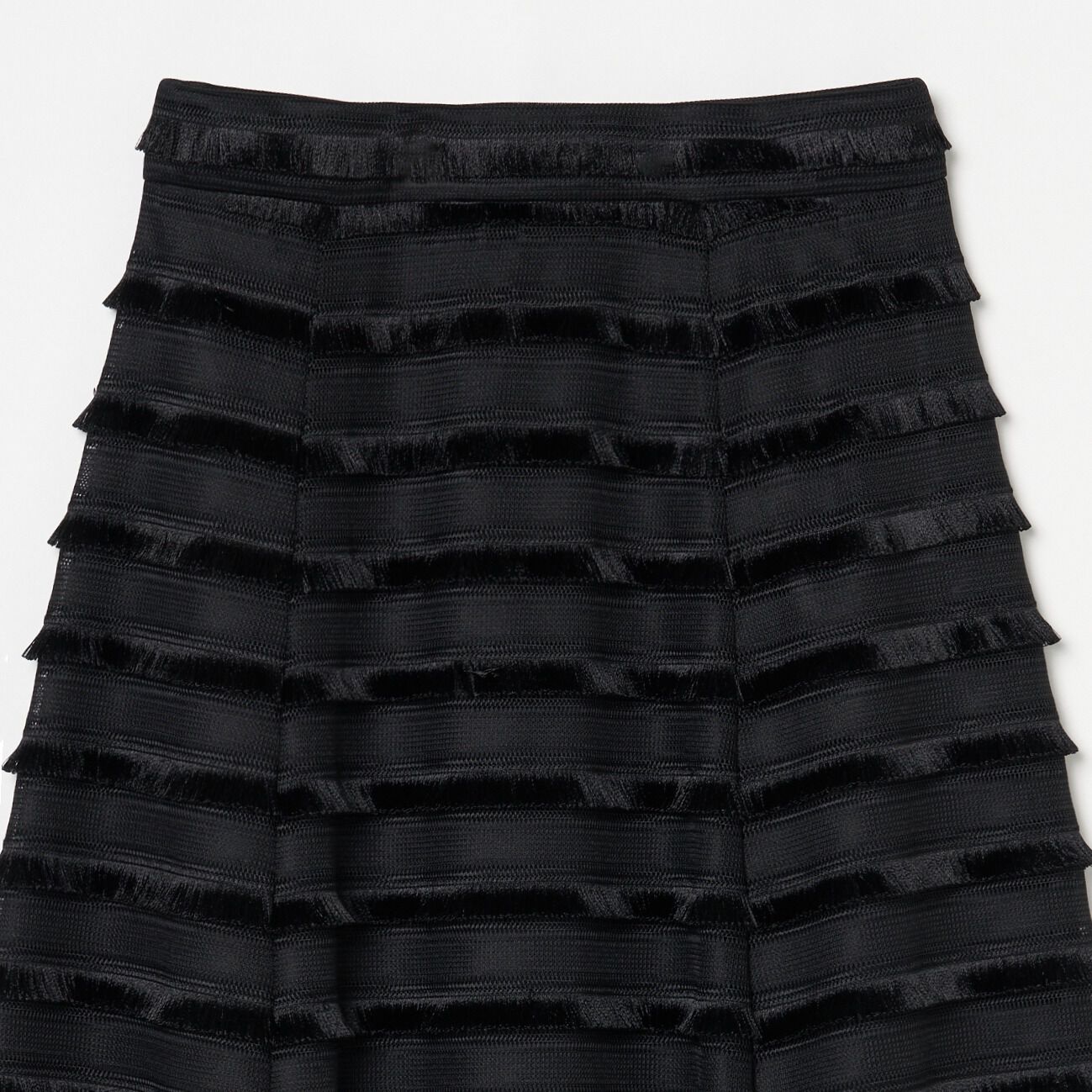 HELIOPOLE「HELIOPOLE FRINGE FLARE SKIRT」|スカート|