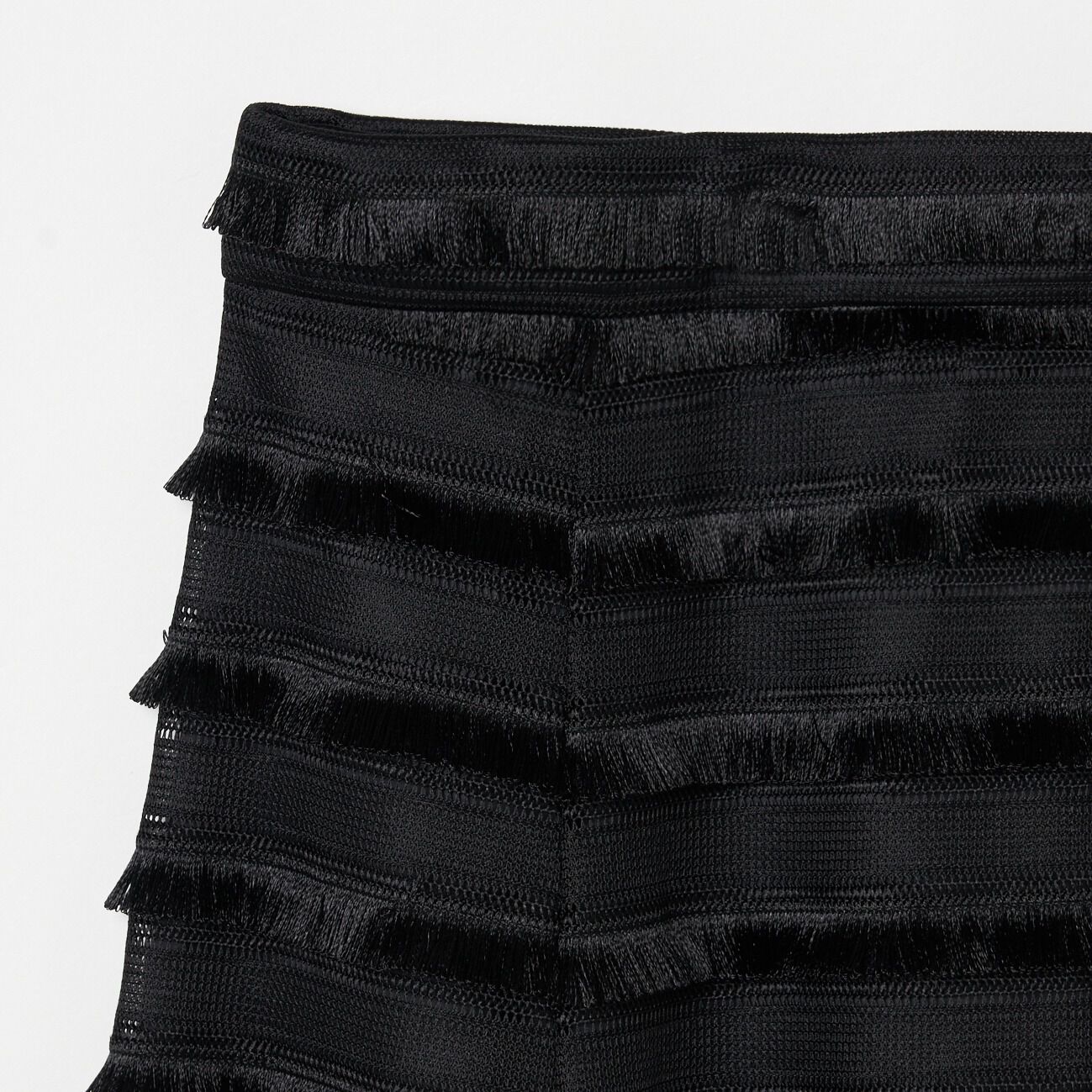 HELIOPOLE「HELIOPOLE FRINGE FLARE SKIRT」|スカート|