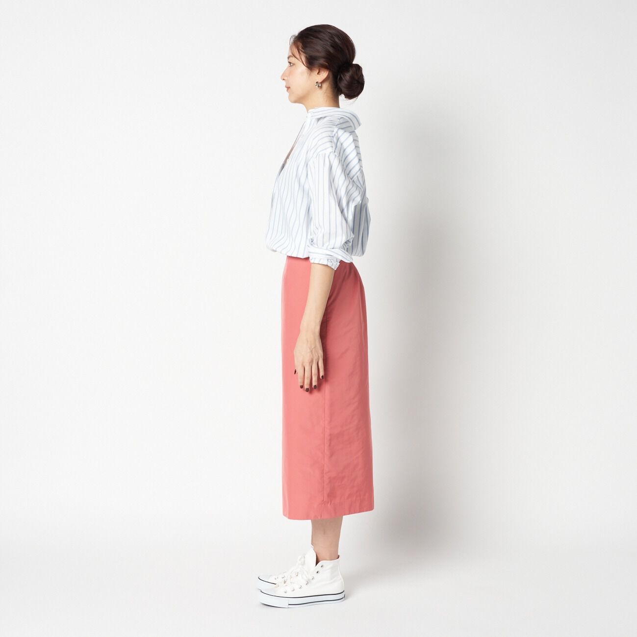 HELIOPOLE「HELIOPOLE TAFTA I LINE SKIRT」|スカート|