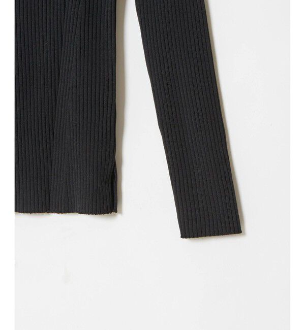 allureville「リブキリカエデザインプルオーバー」|ニット・セーター|