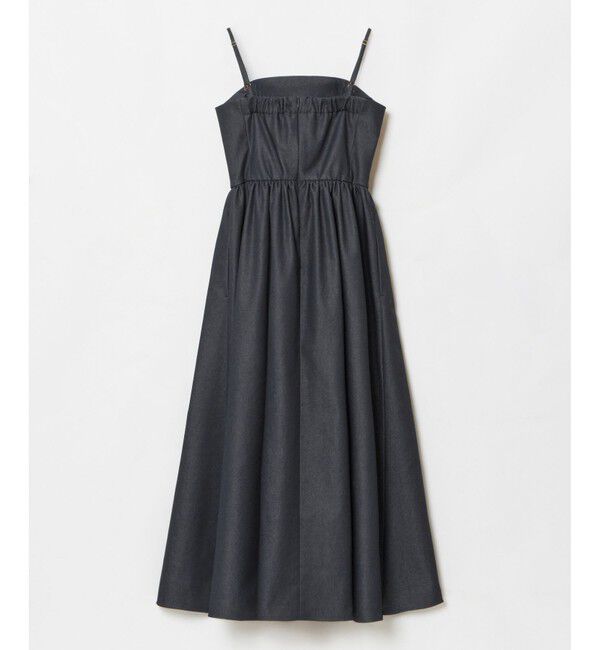 LOULOU WILLOUGHBY「【LOULOU WILLOUGHBY】シャンブレーベアワンピース」|ワンピース|