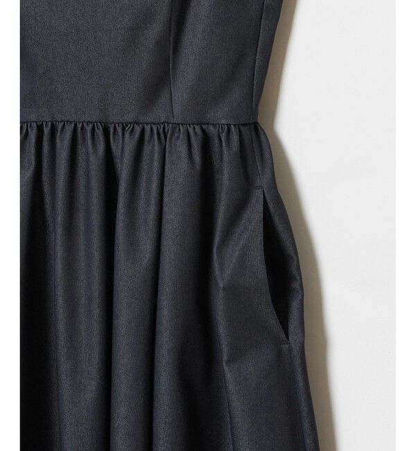 LOULOU WILLOUGHBY「【LOULOU WILLOUGHBY】シャンブレーベアワンピース」|ワンピース|