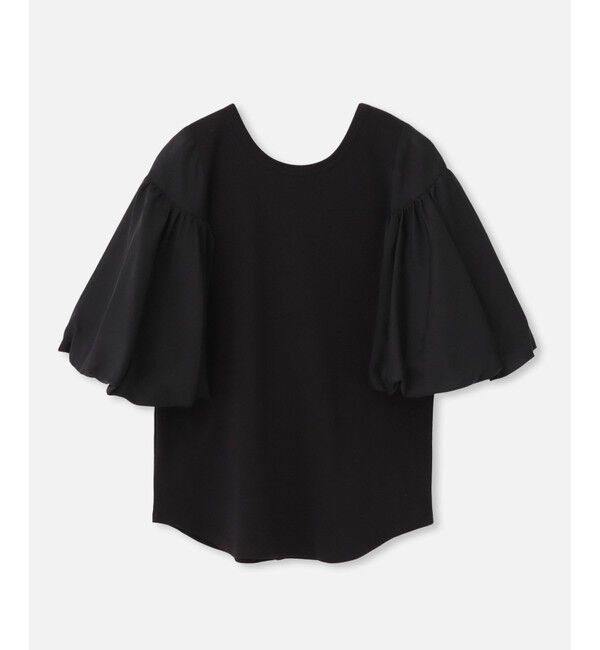 allureville「フライスコンビボリュームスリーブプルオーバー」|Tシャツ・カットソー|