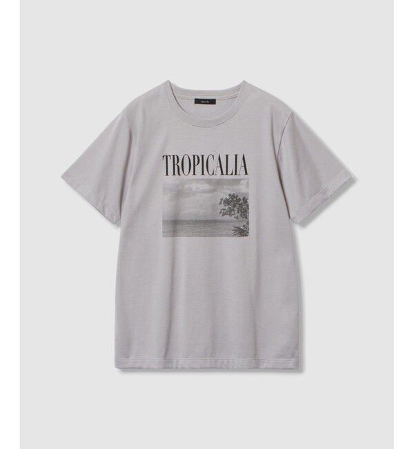 allureville「モノトーンフォトグラフT」|Tシャツ・カットソー|