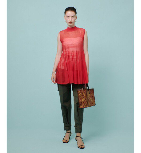 allureville「オーガニックギャバカーゴパンツ」|カーゴ|