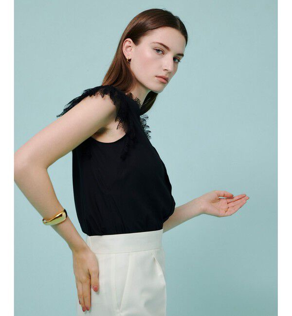 allureville「レースカラーブラウス」|シャツ・ブラウス|