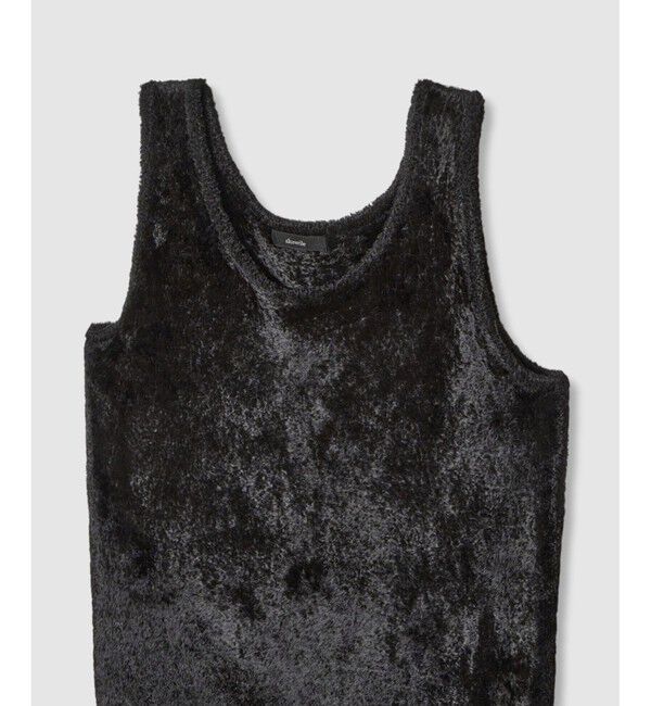 allureville「ベロアタンクプルオーバー」|ニット・セーター|