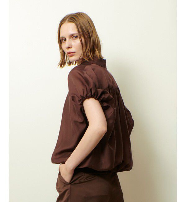 allureville「シアードロストブラウス」|シャツ・ブラウス|