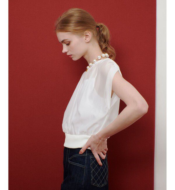 LOULOU WILLOUGHBY「【LOULOU WILLOUGHBY】キャミソールドッキングプルオーバー」|Tシャツ・カットソー|