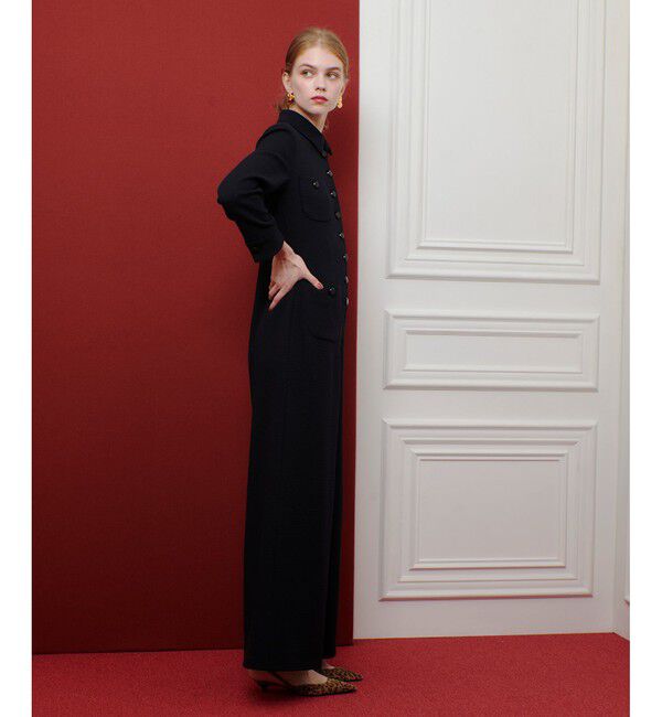 LOULOU WILLOUGHBY「【LOULOU WILLOUGHBY 】ツイードオールインワン」|オールインワン|