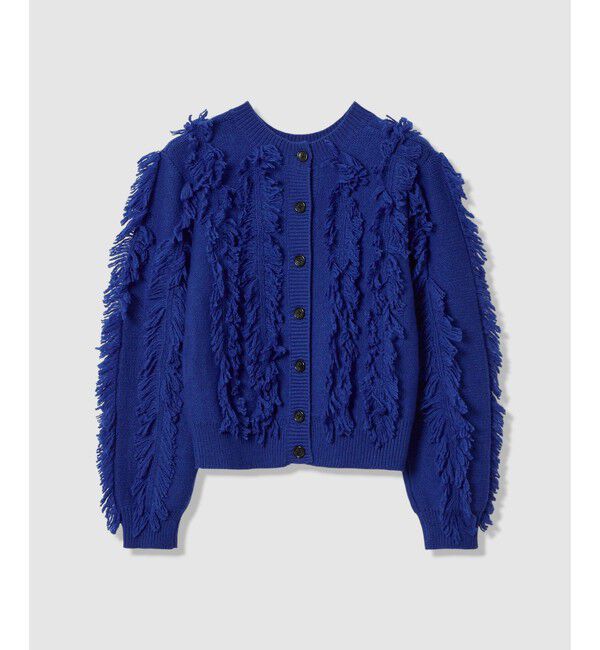 allureville「フリンジシャギー２WAYプルオーバー」|ニット・セーター|